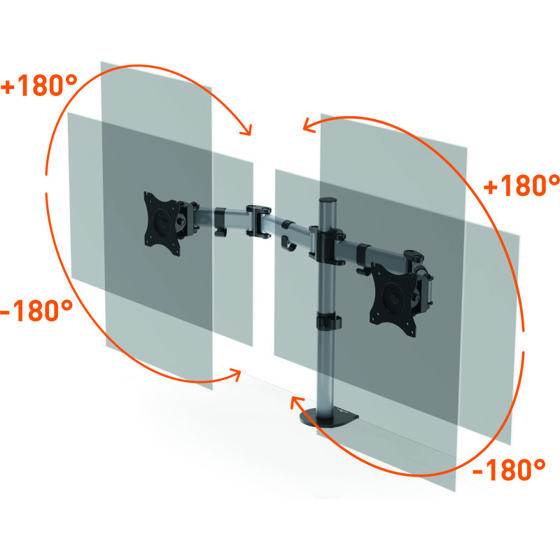 Bras support écran double SELECT