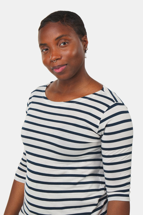 Blue Loop Originals Blue Loop Originals Stripe 3/4 Longsleeve Dames