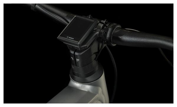 VTT Électrique Semi-Rigide Cube Reaction Hybrid SLT 750 Shimano XT 12V 750 Wh 27.5'' Argent Blanc Cream