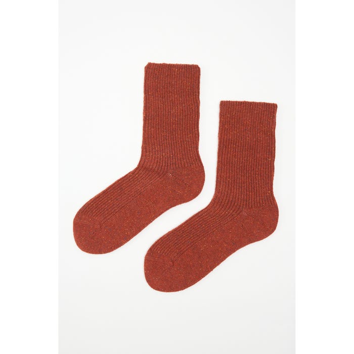 inSua THE COLLECTION-Sokken spikkels wool silk - Insua The Collection