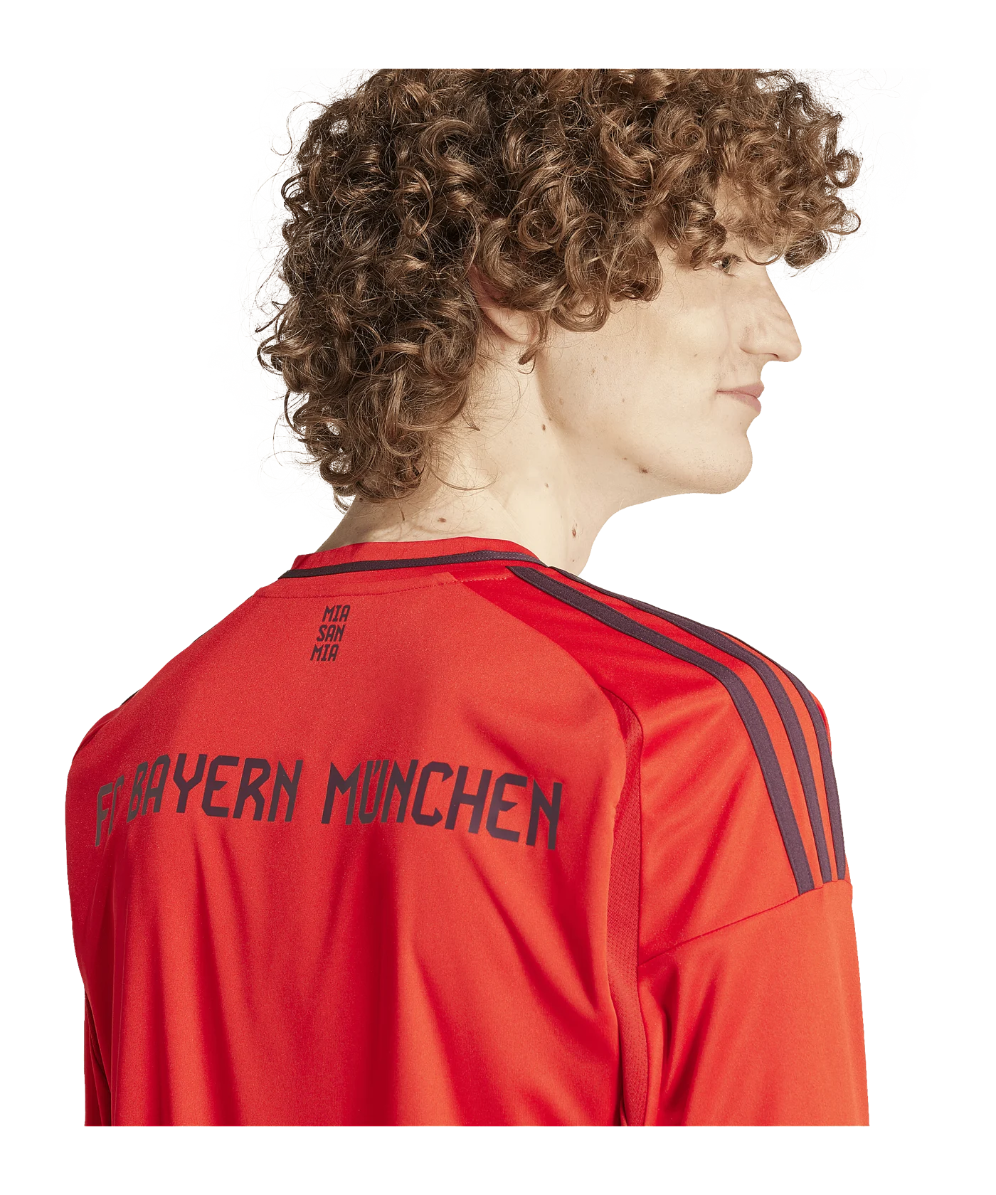 adidas FC Bayern München Langarm Trikot 2024/2025 Rot