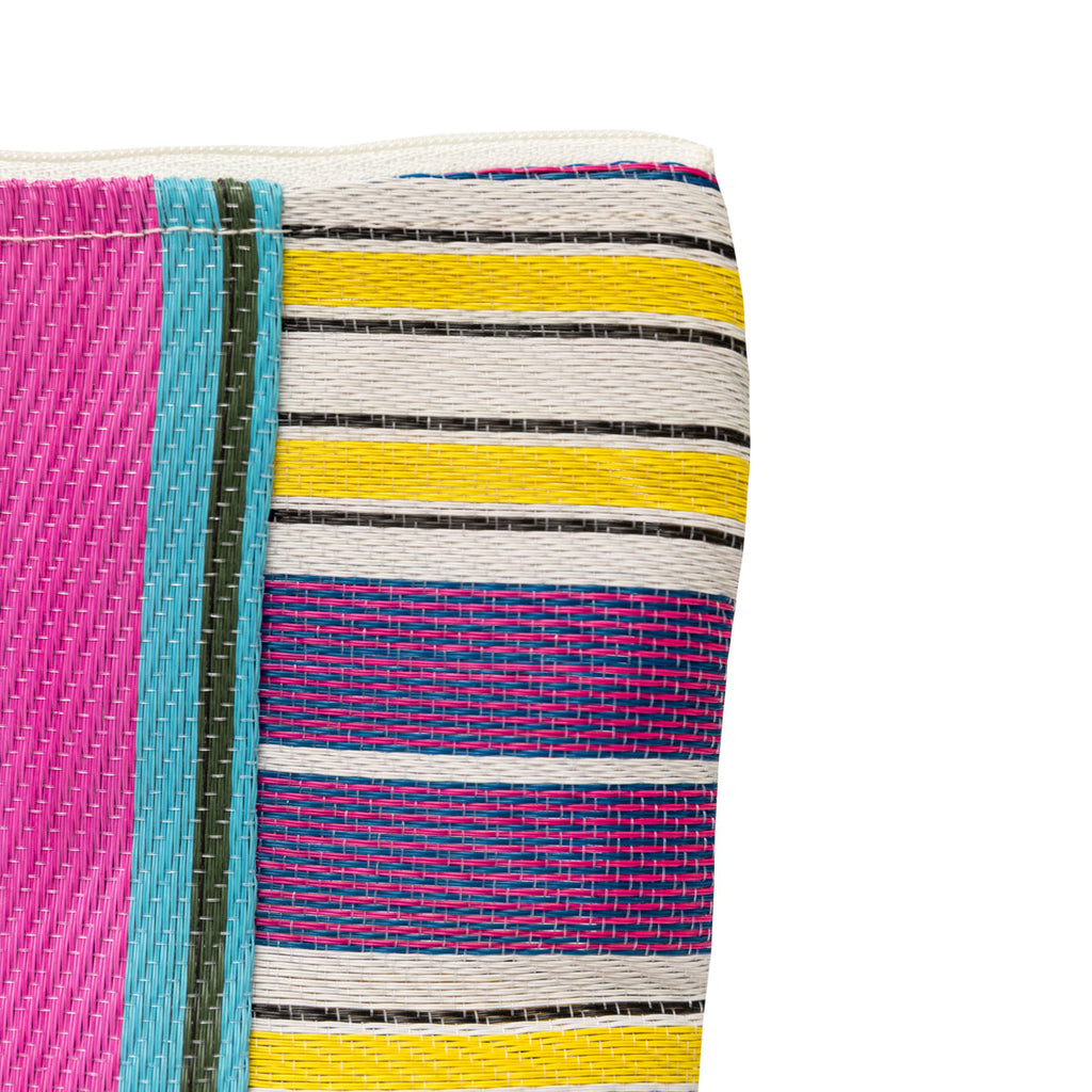 Bolsa Praia - Amarelo E Roxo