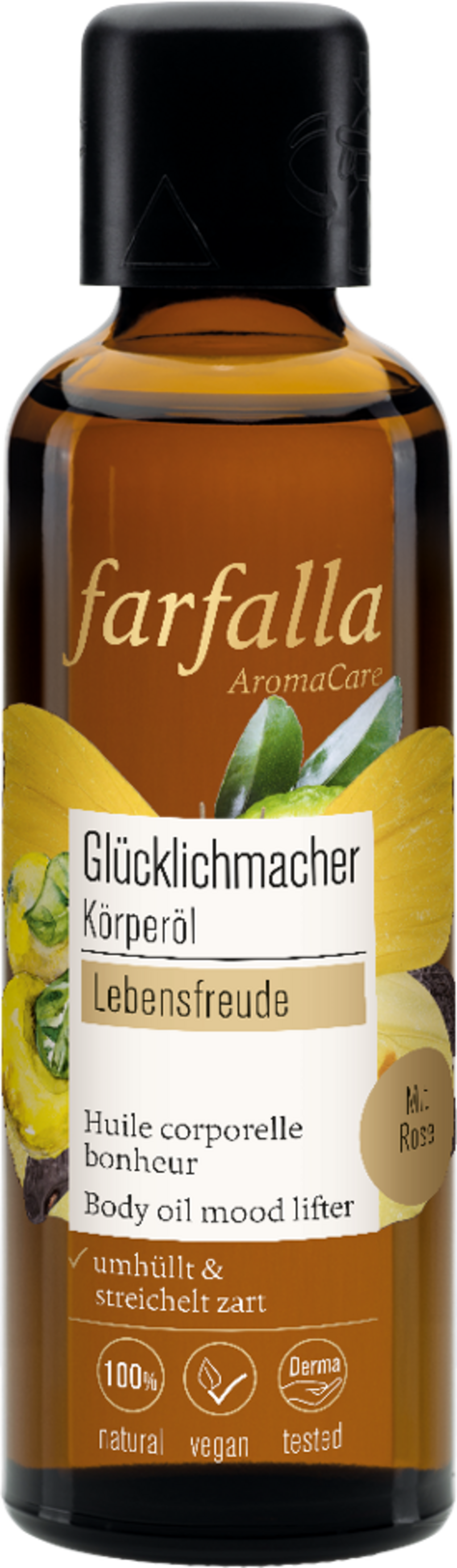 farfalla  Lebensfreude Körperöl Glücklichmacher , 75 ml