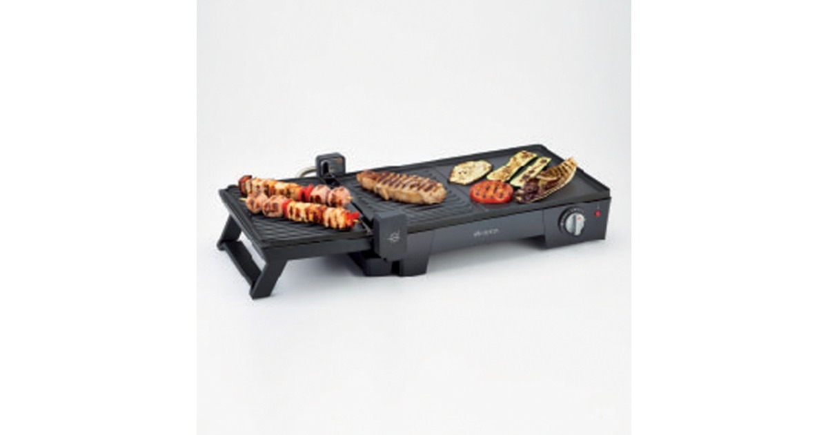 ArieteMulti Grill 3 in 1 1916/10 contactgrill  (Zwart)