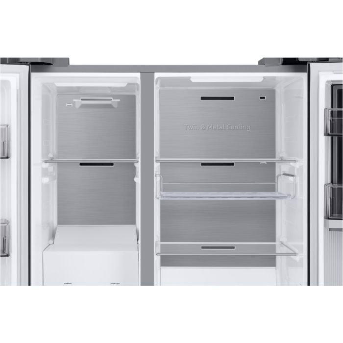Samsung Side-by-Side RH69B8041B1/EG Premium Black Steel - interner Wassertank