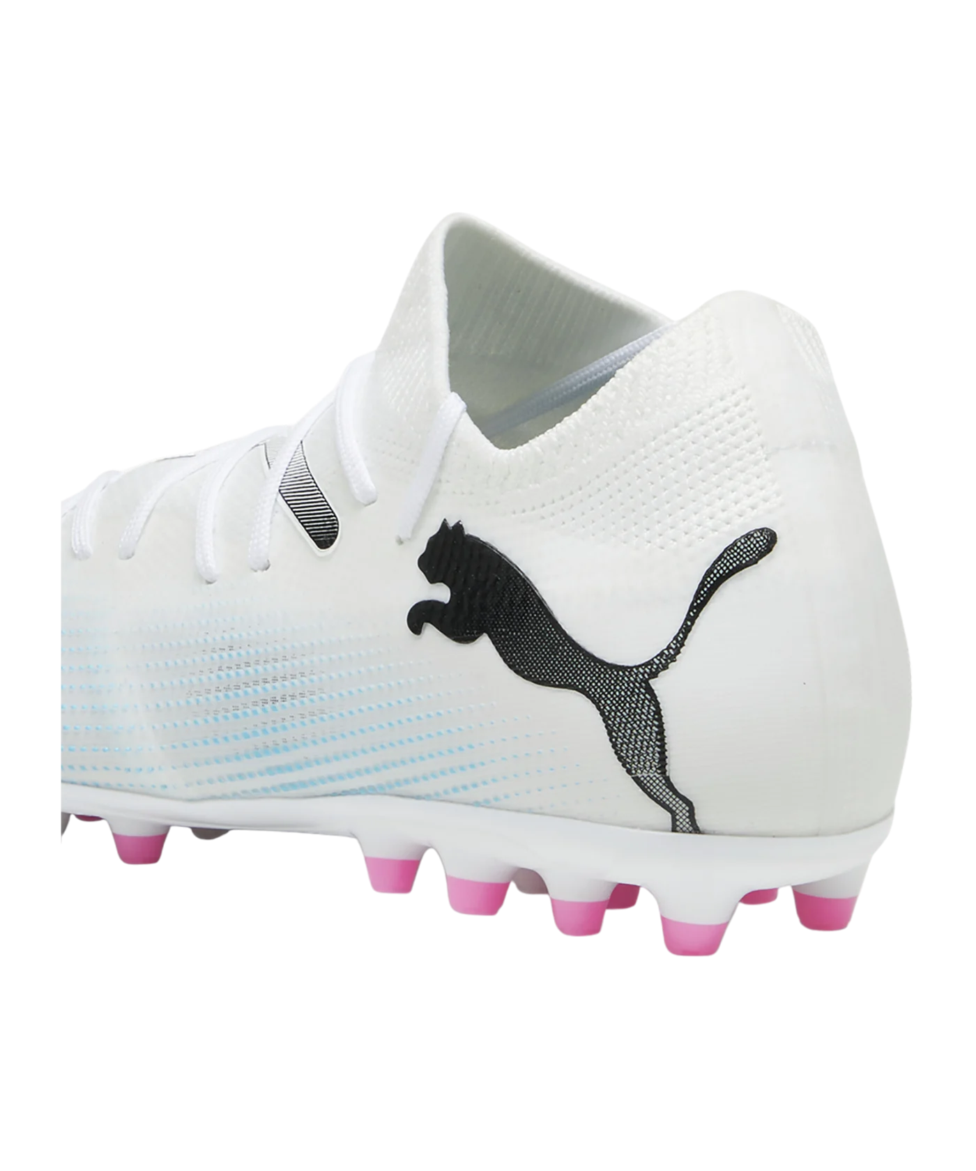 PUMA FUTURE 7 Match MG Phenomenal Jr Kids Weiss Schwarz Pink F01