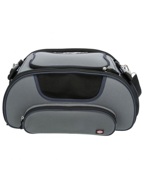 Trixie Vliegtuigtas Wings - Hondendraagtas - 46x28x23 cm Grijs Blauw