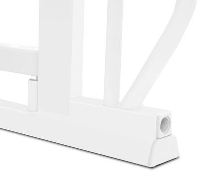 Lionelo Truus Slim Sikkerhetsgrind, White