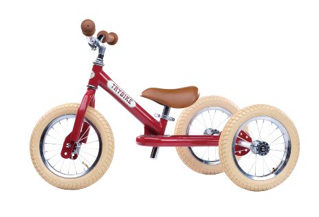Trybike Balance / Løbecykel 3 Hjul Rød