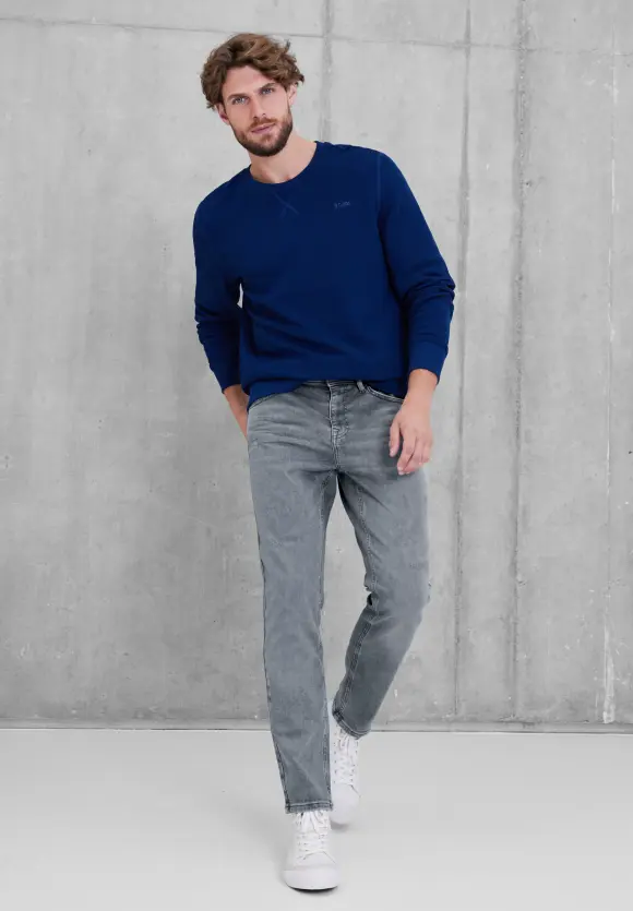 Slim Fit Jeans - iced grey random wash