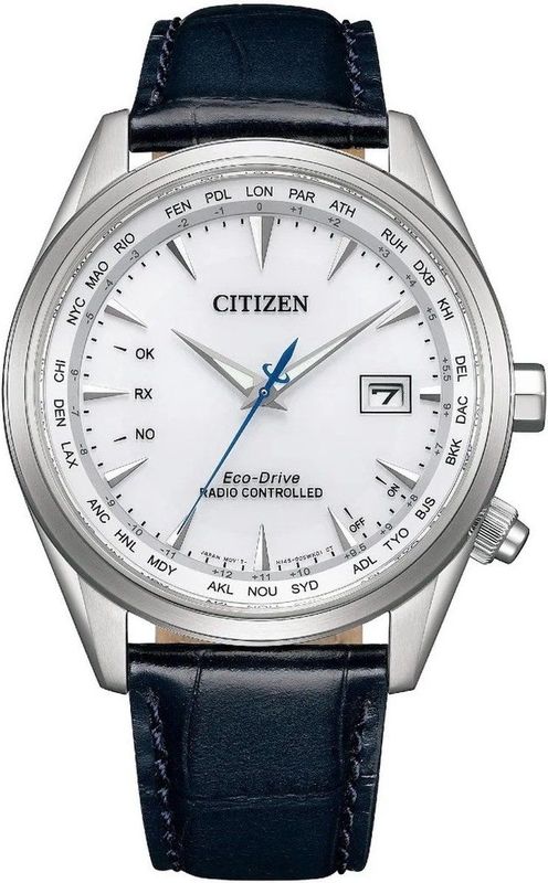 Citizen - CB0270-10A - Horloge - Blauw - Leer - Ø 42 mm