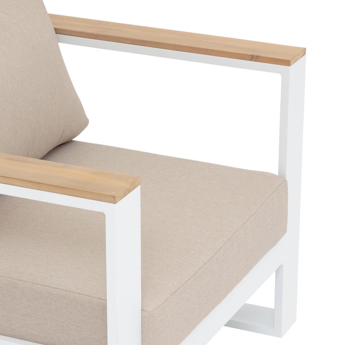 FAUTEUIL SALON EMPERIA BLANC