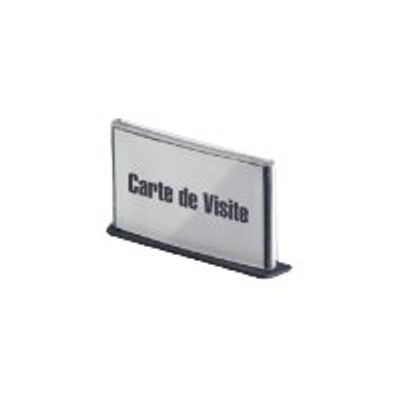 Plaque de signalisation Cinatur - Format carte de visite - Antracite