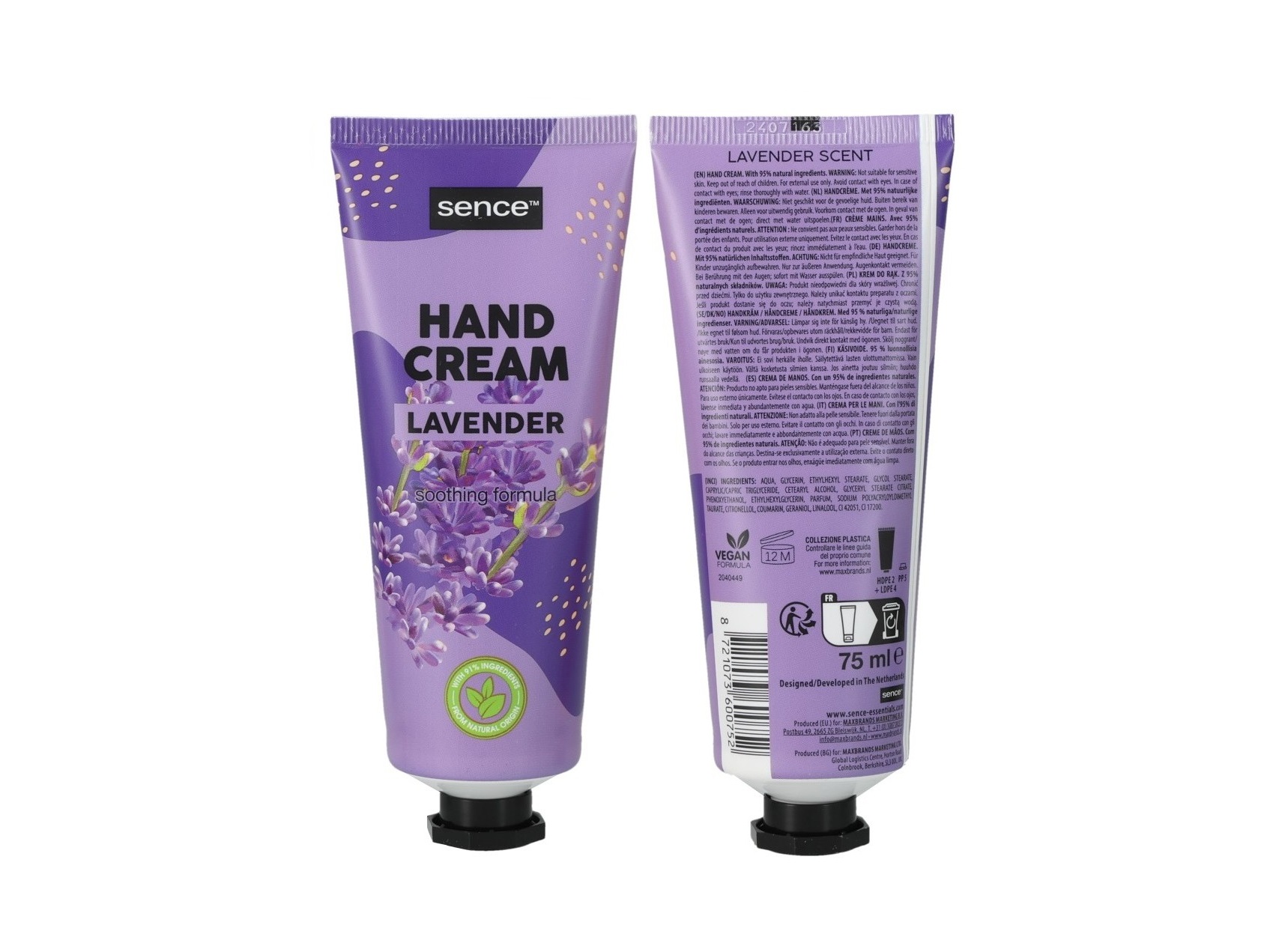 CREME MÃOS SENCE PLANET LOVE 75ML