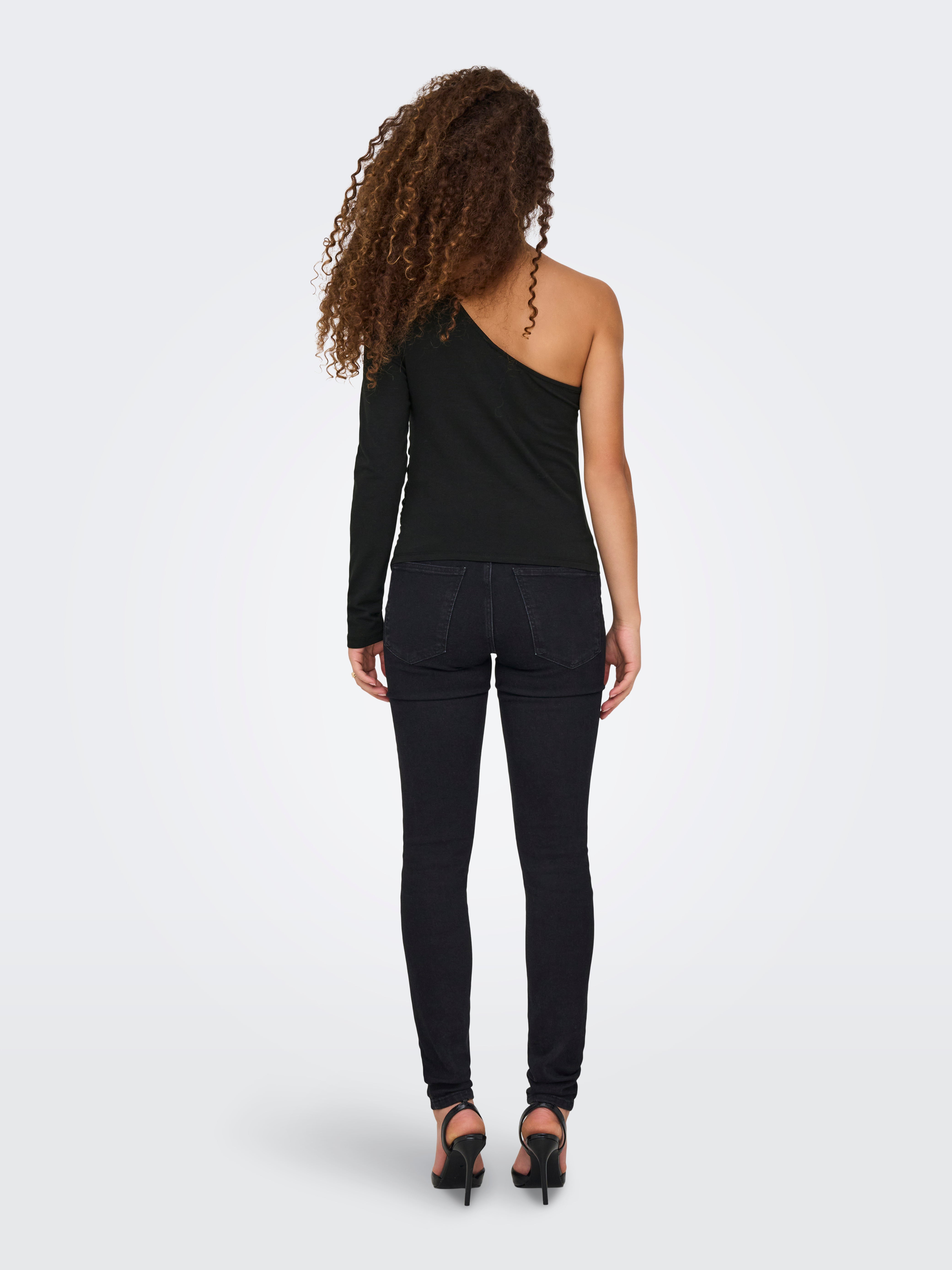 ONLLIVE Asymetrisches Top Black