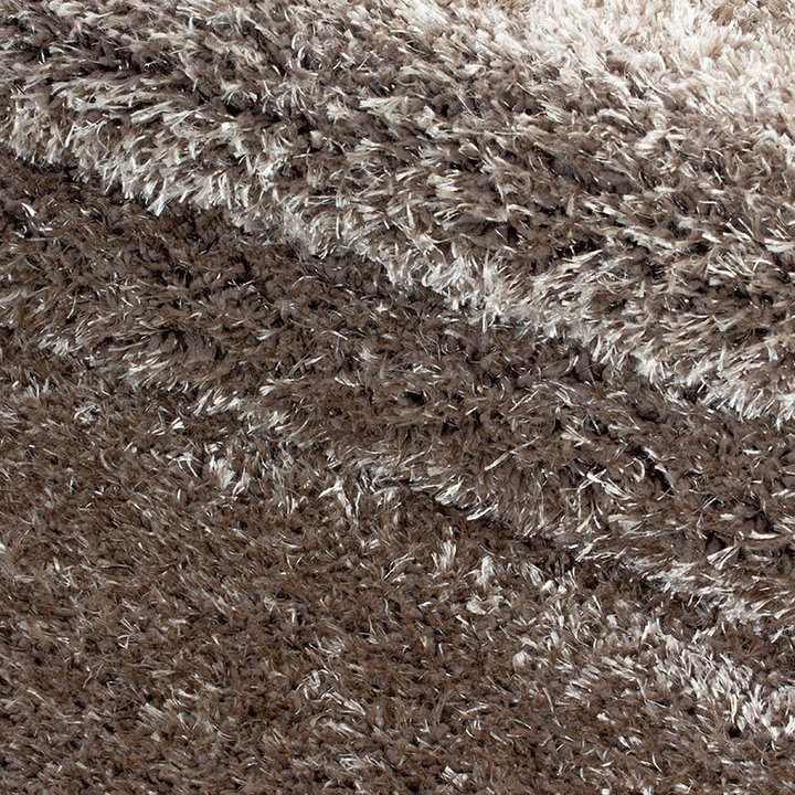 Rond Hoogpolig vloerkleed - Blushy Taupe | Super zacht