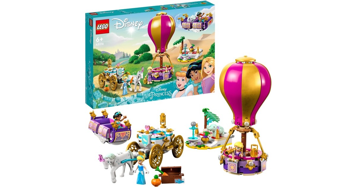 LEGODisney Princess - Betoverende reis van prinses Constructiespeelgoed  (43216)