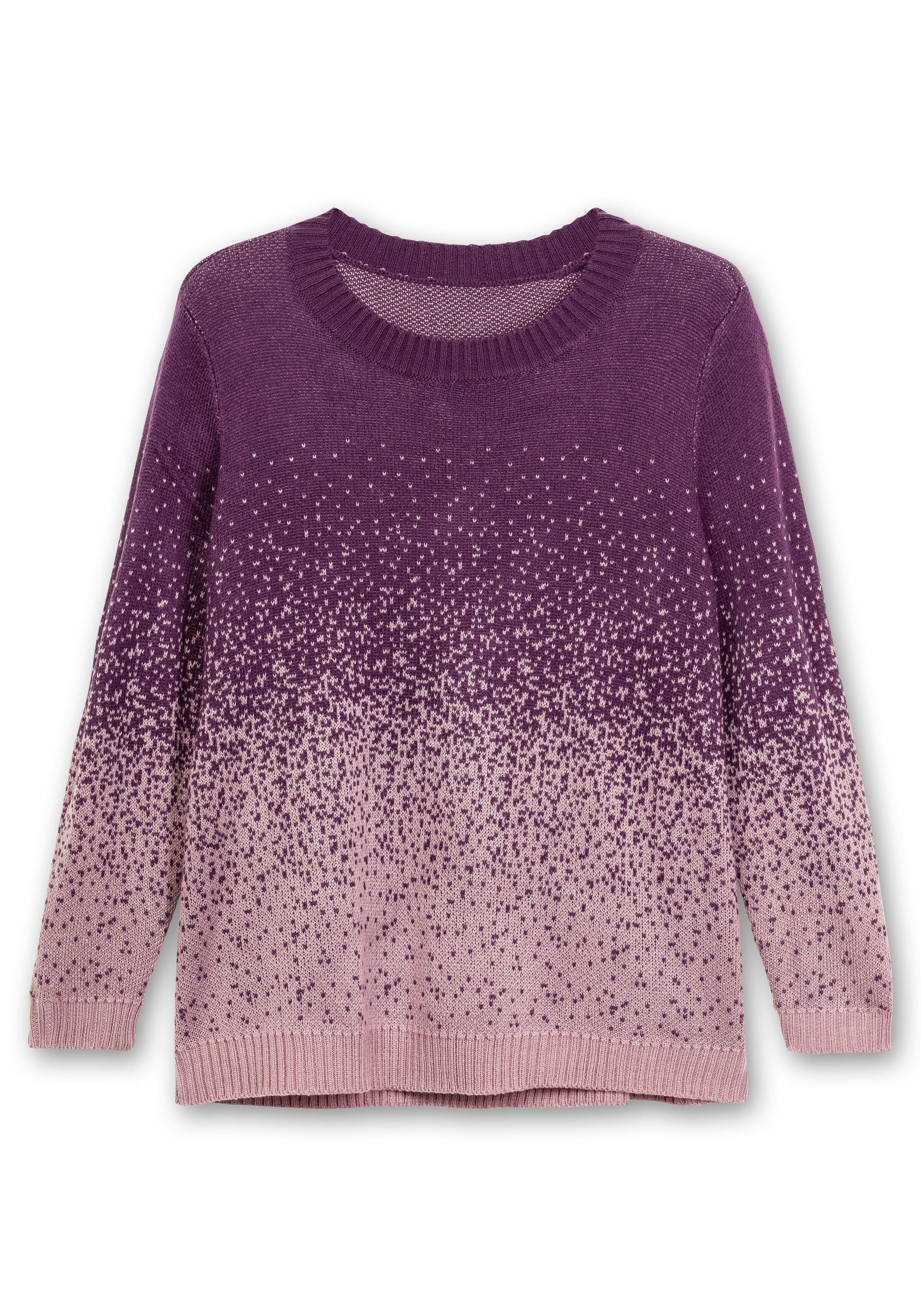Pullover im Jacquardstrick, mit Farbverlauf