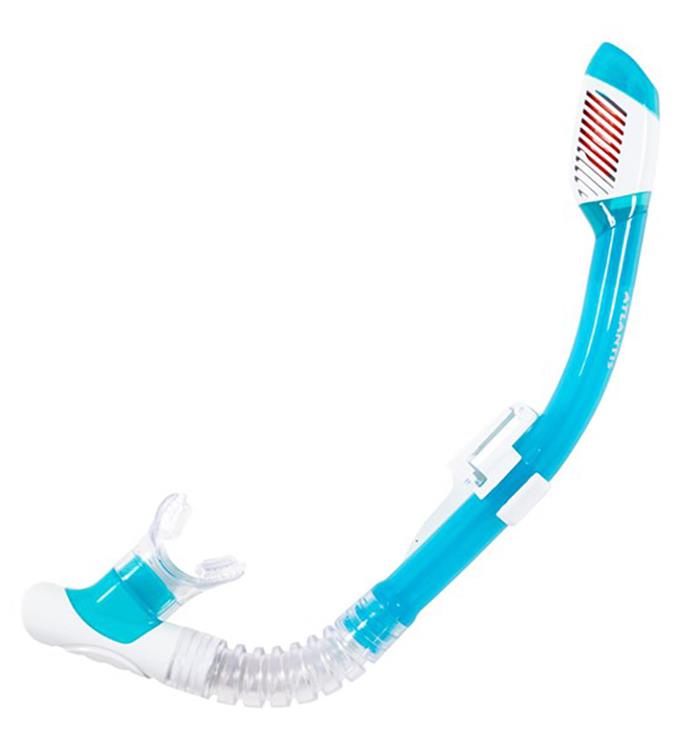 Atlantis Abaco Combo White/Turquoise wit Snorkelset