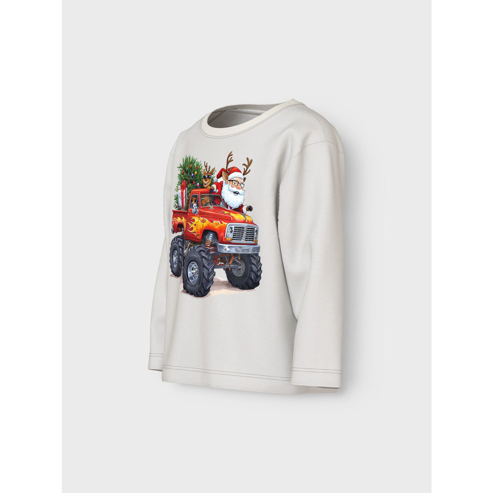Køb Name It Cloud Dancer Santa Nmmvosmas Ls Nreg Top