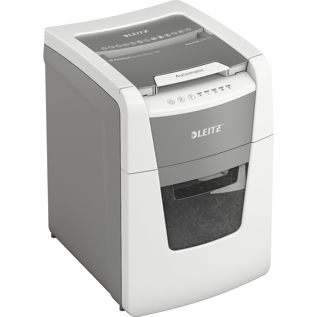Leitz IQ AutoFeed SmallOffice 100 P4 makuleringsmaskin (krysskutt)
