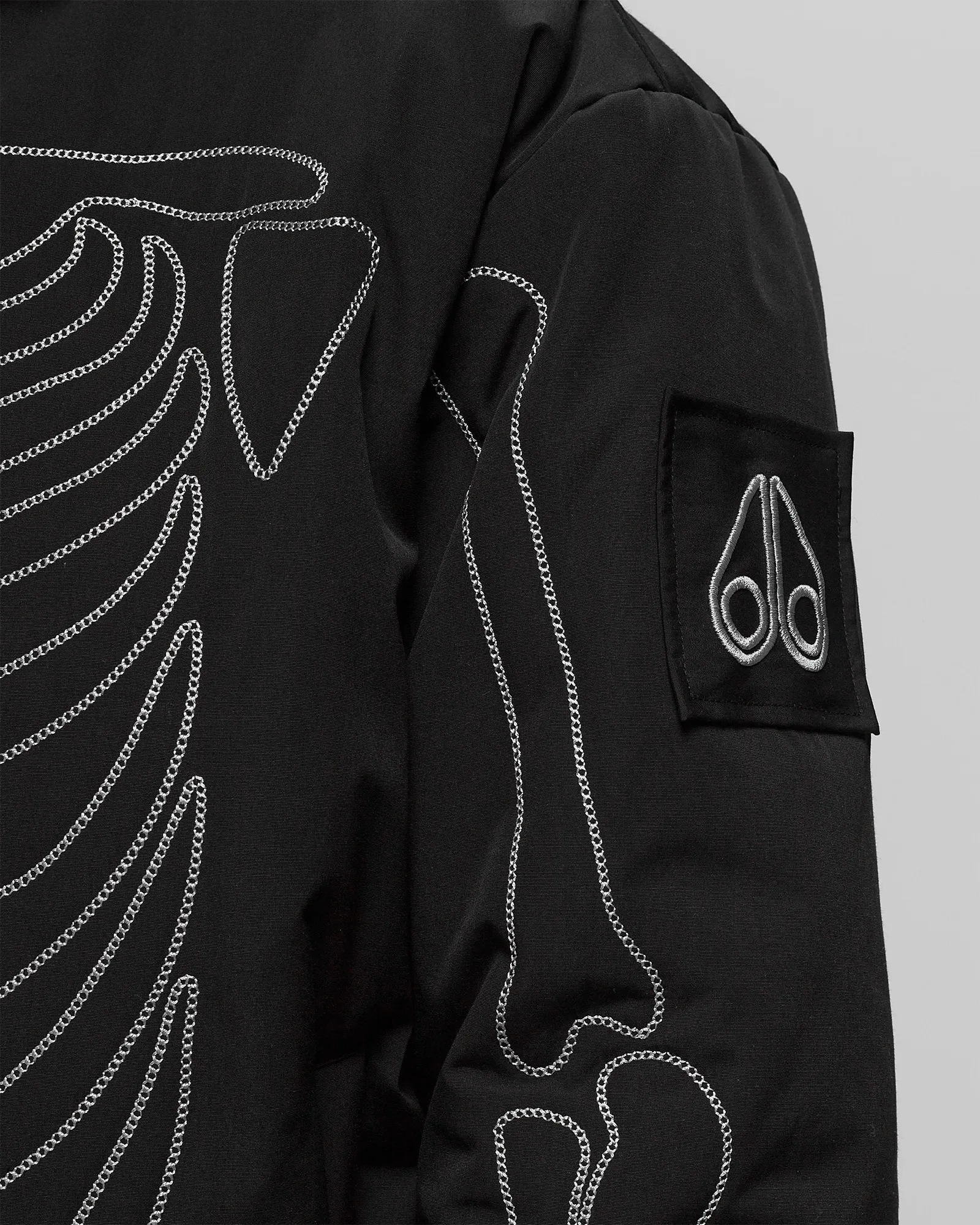 Moose Knuckles X PLEASURES SKELETON BOMBER