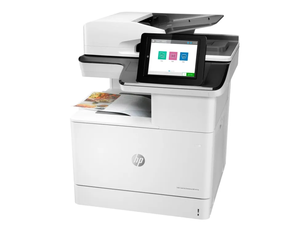 HP Color LaserJet Enterprise MFP M776dn - Multifunktionsprinter - farve - laser - 297 x 864 mm (original) - A3 (medie) - op til 46 spm (kopiering) - op til 46 spm (udskriver) - 650 ark - USB 2.0, Gigabit LAN, USB 2.0 vært