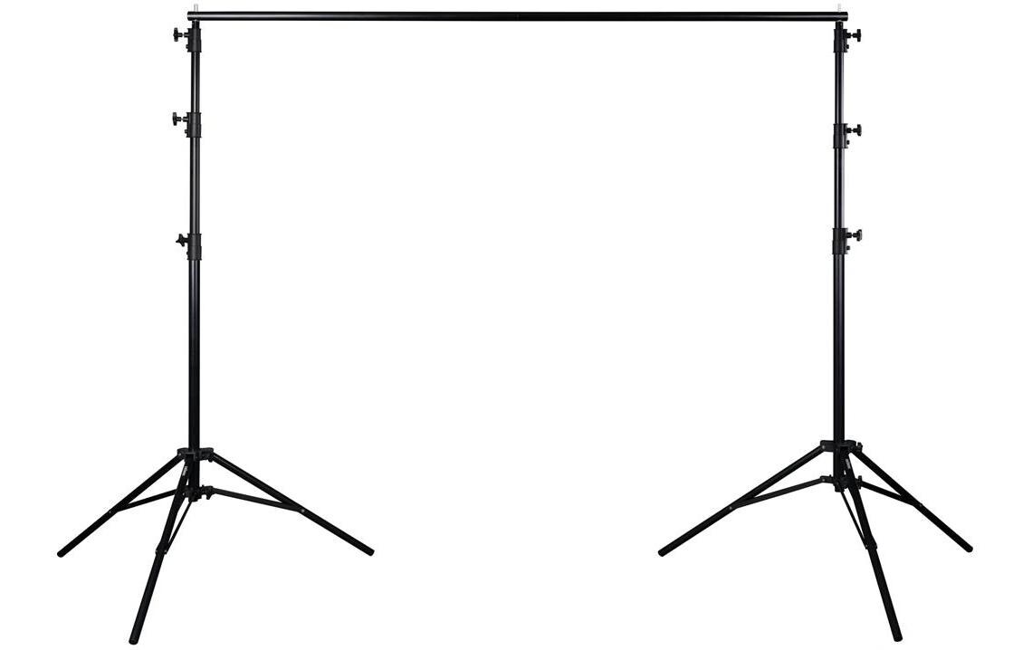 Hintergrundsystem Heavy Weight 2.1 m - 4.2 m (B) x 3.9 m (H)<br>Werkzeug für professionelle Studioaufnahmen und kreative Fotoprojekte