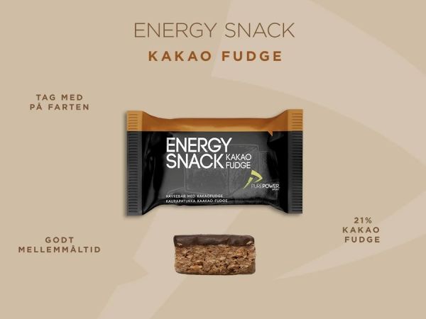 PurePower Energy Bar, Cocoa & Fudge