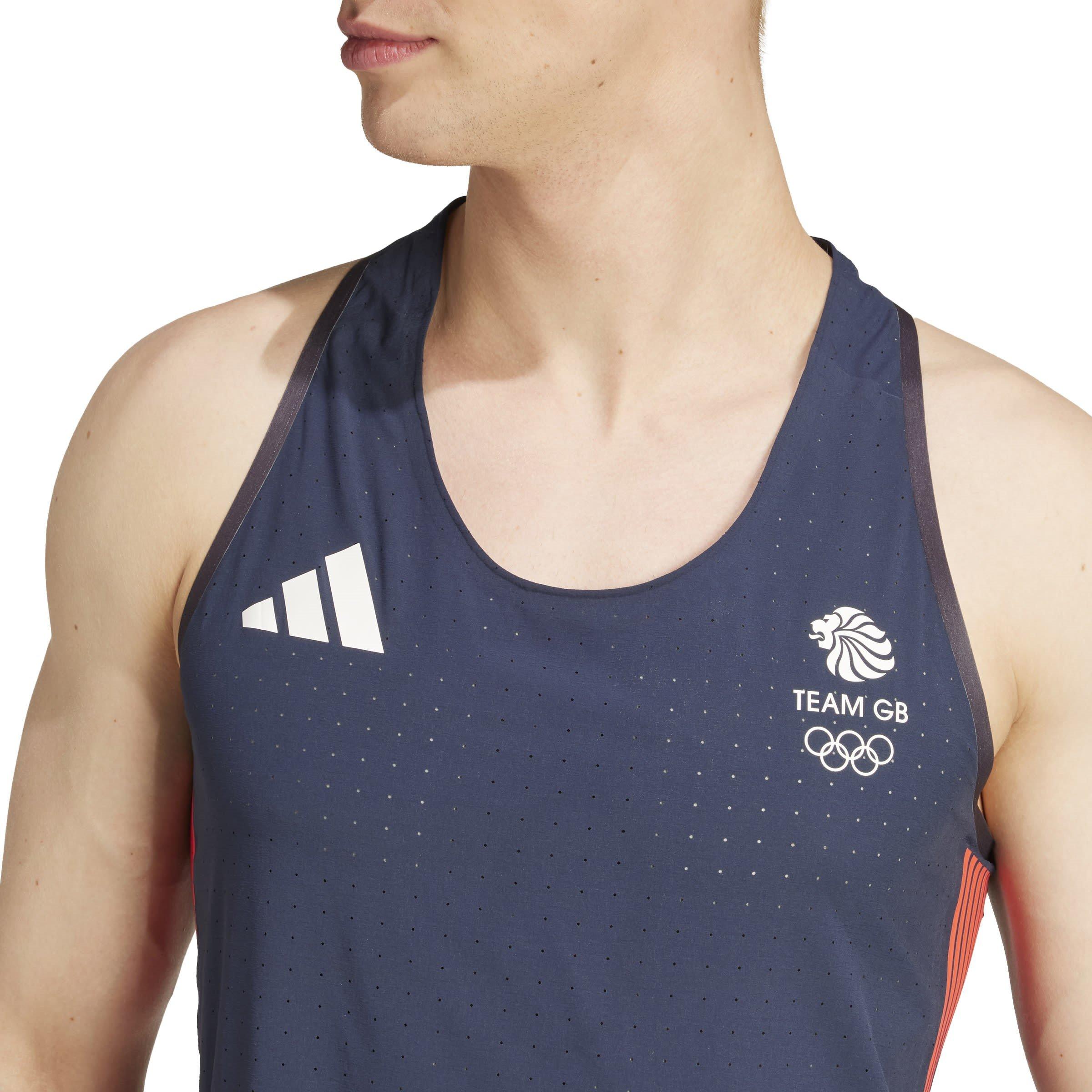 adidas Team GB Adizero Running Tank Top Adults