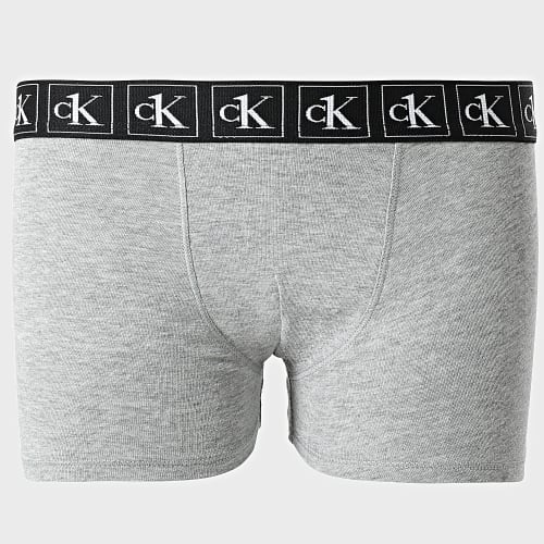 Lot De 2 Boxers Enfant B70B700376 Blanc Noir Gris Chiné