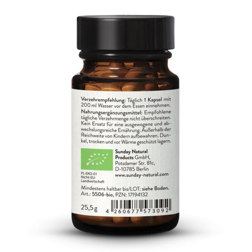Sunday Natural Products  Bio Muskatellersalbeiöl Kapseln