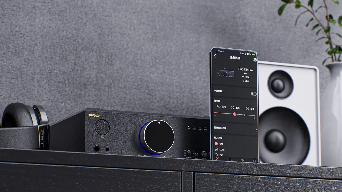 Fiio K9 Pro ESS Noir Amplis casques