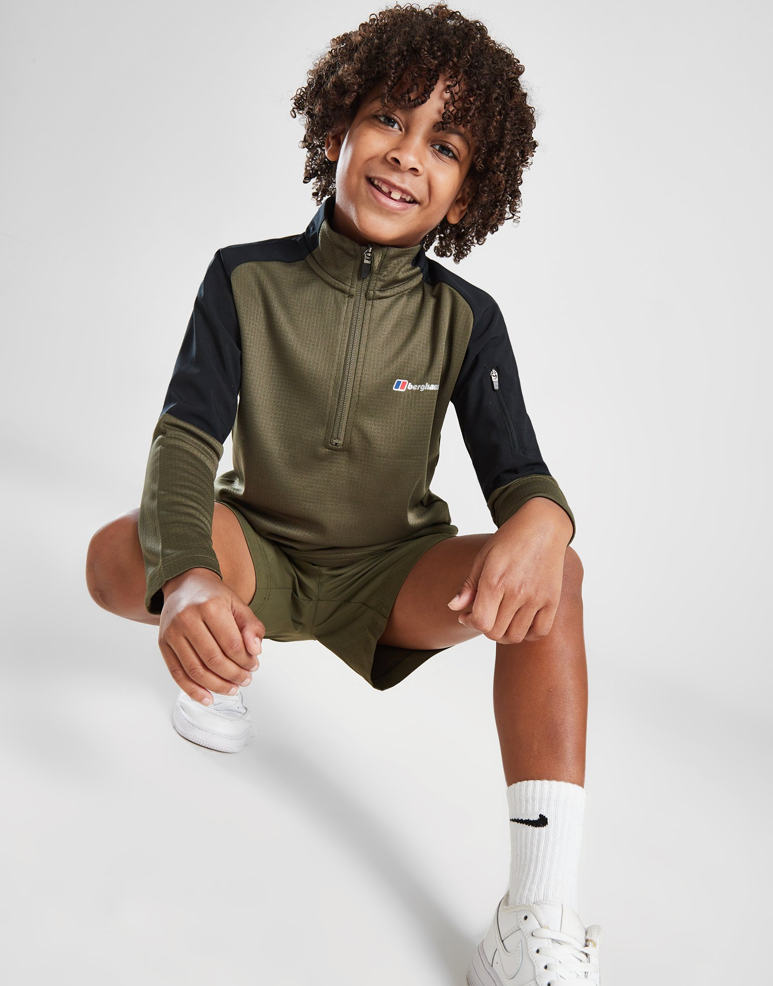 Berghaus Ensemble Haut Zippé/Short Trek Enfant
