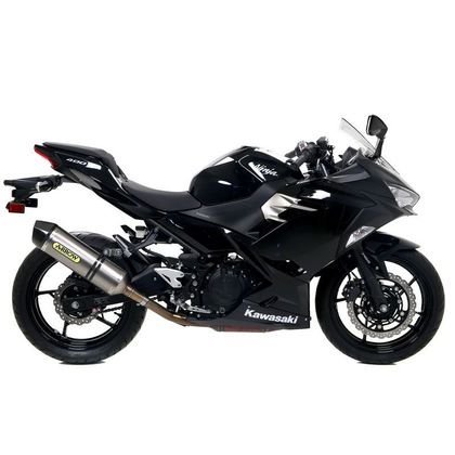Silencieux Arrow Alu Dark Race-tech embout carbone