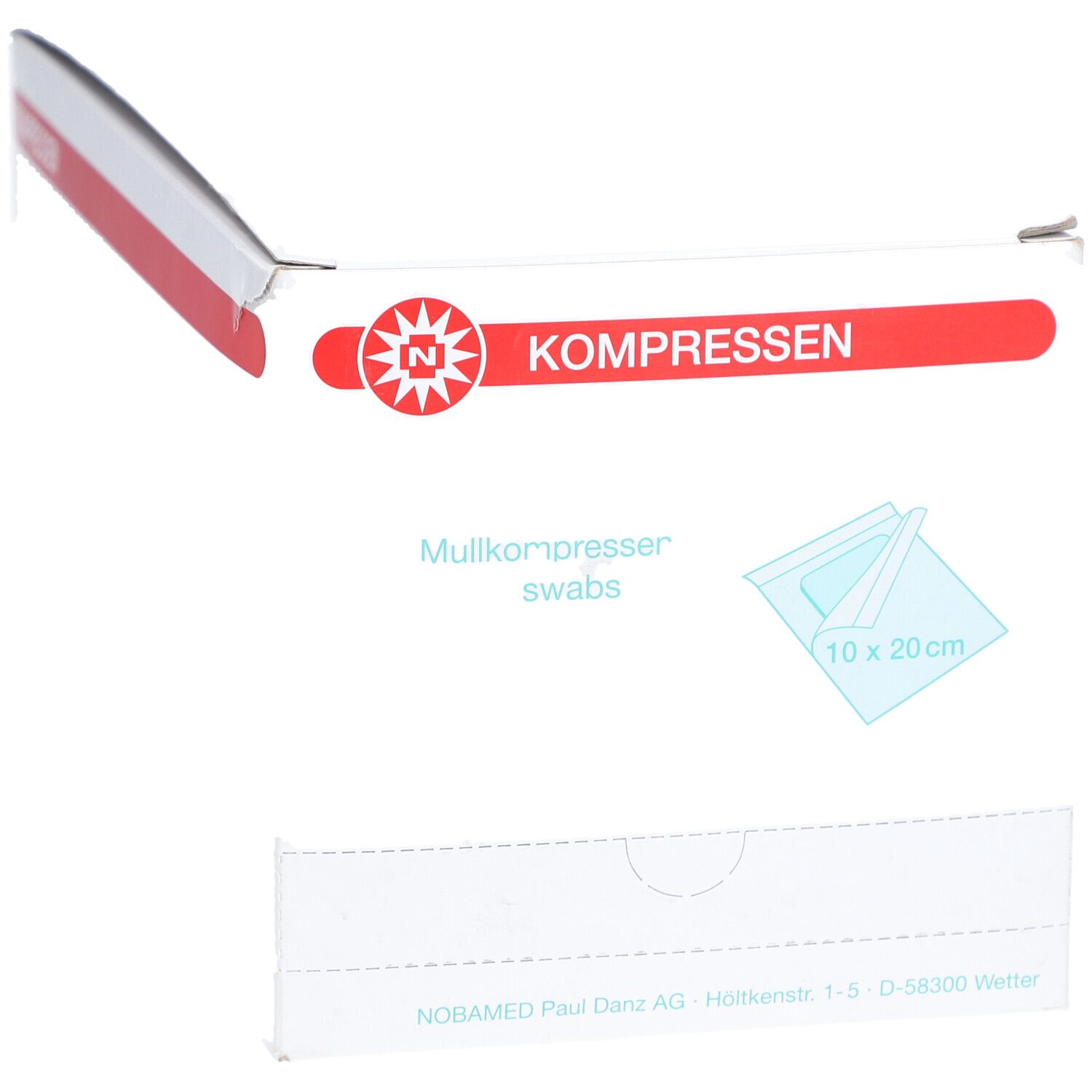 Mullkompressen steril 12-fach 10 x 20 cm
