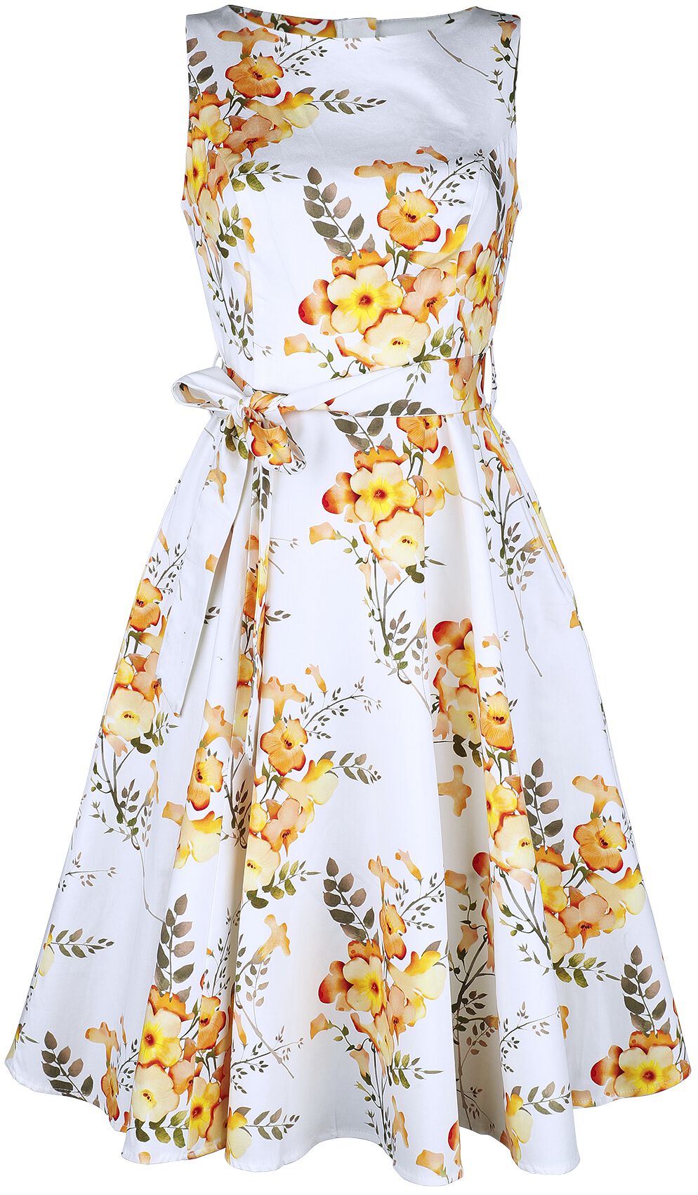 Robe Swing Florale Brooke | H&R London Robe mi-longue