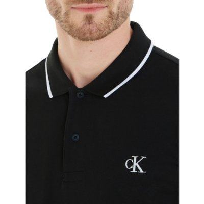 Polo à manches courtes homme Tipping Slim CALVIN KLEIN