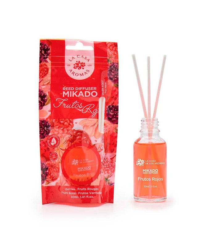 La Casa de los Aromas - Ambientador Mikado 30ml - Frutas vermelhas