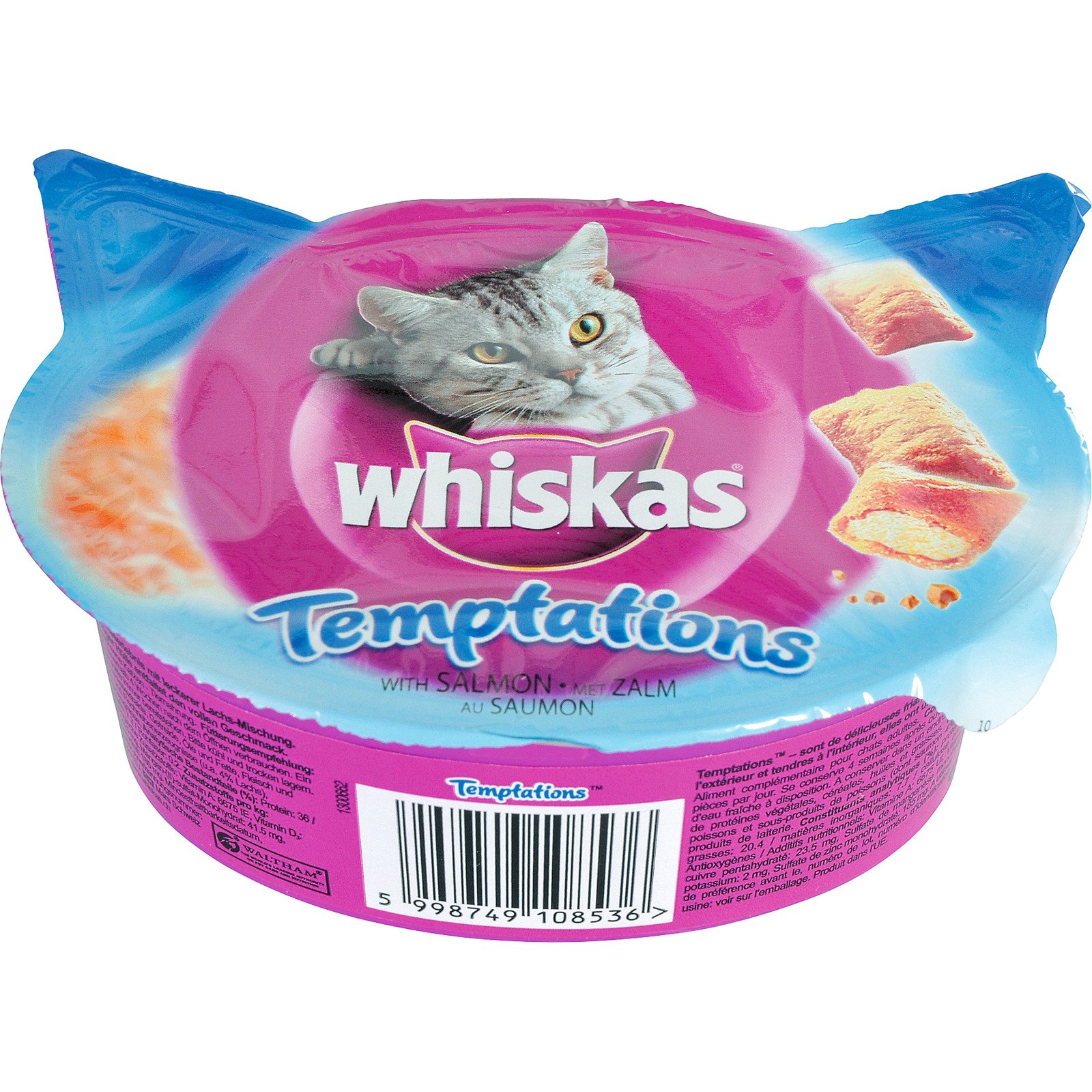 Whiskas Temptations Lachs 60 g