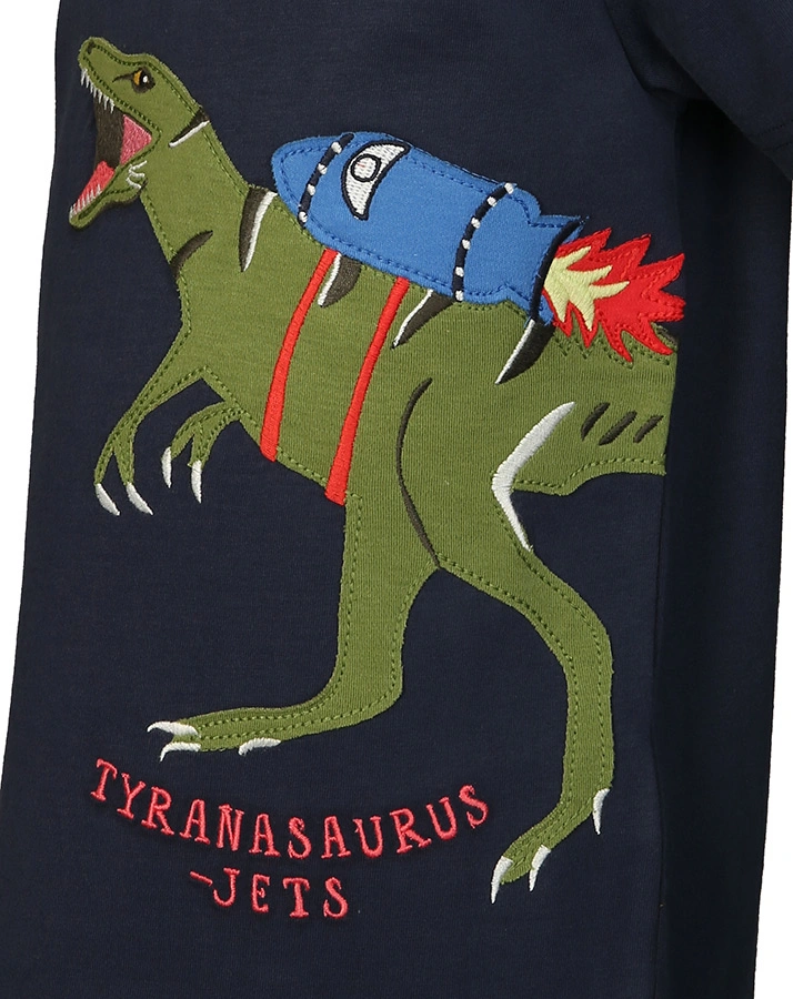 T-Shirt ARCHIE DINO in navy