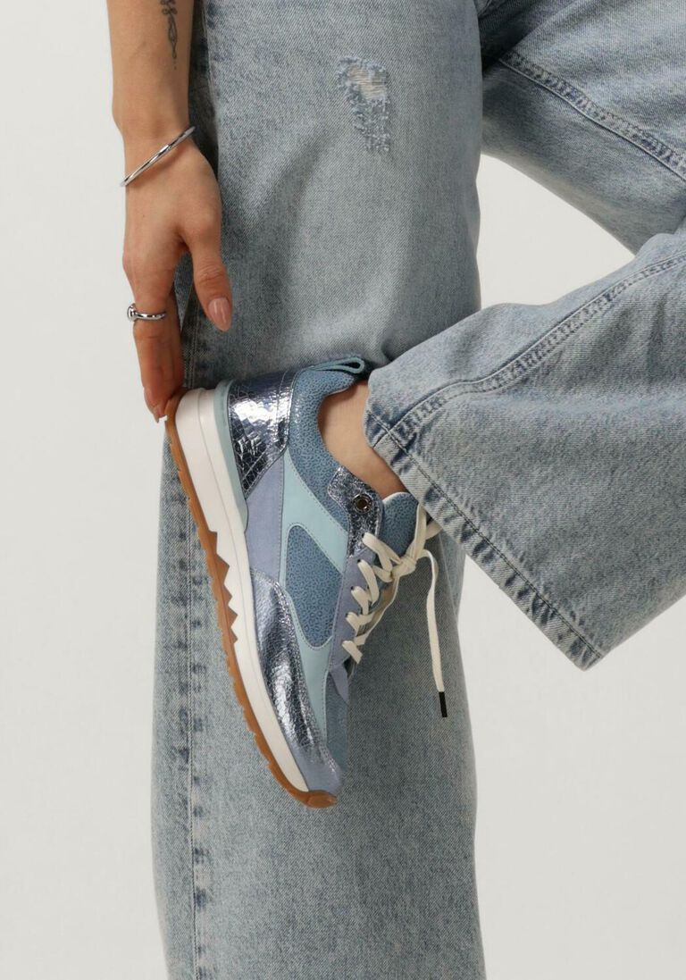 FLORIS VAN BOMMEL blauwe floris van bommel lage sneakers sfw-10102