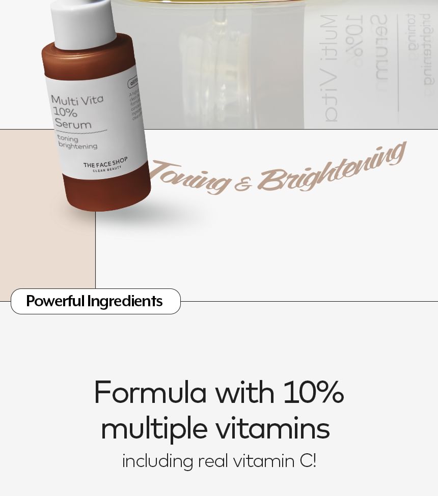 THE FACE SHOP - Alltimate Multi Vita 10% serum