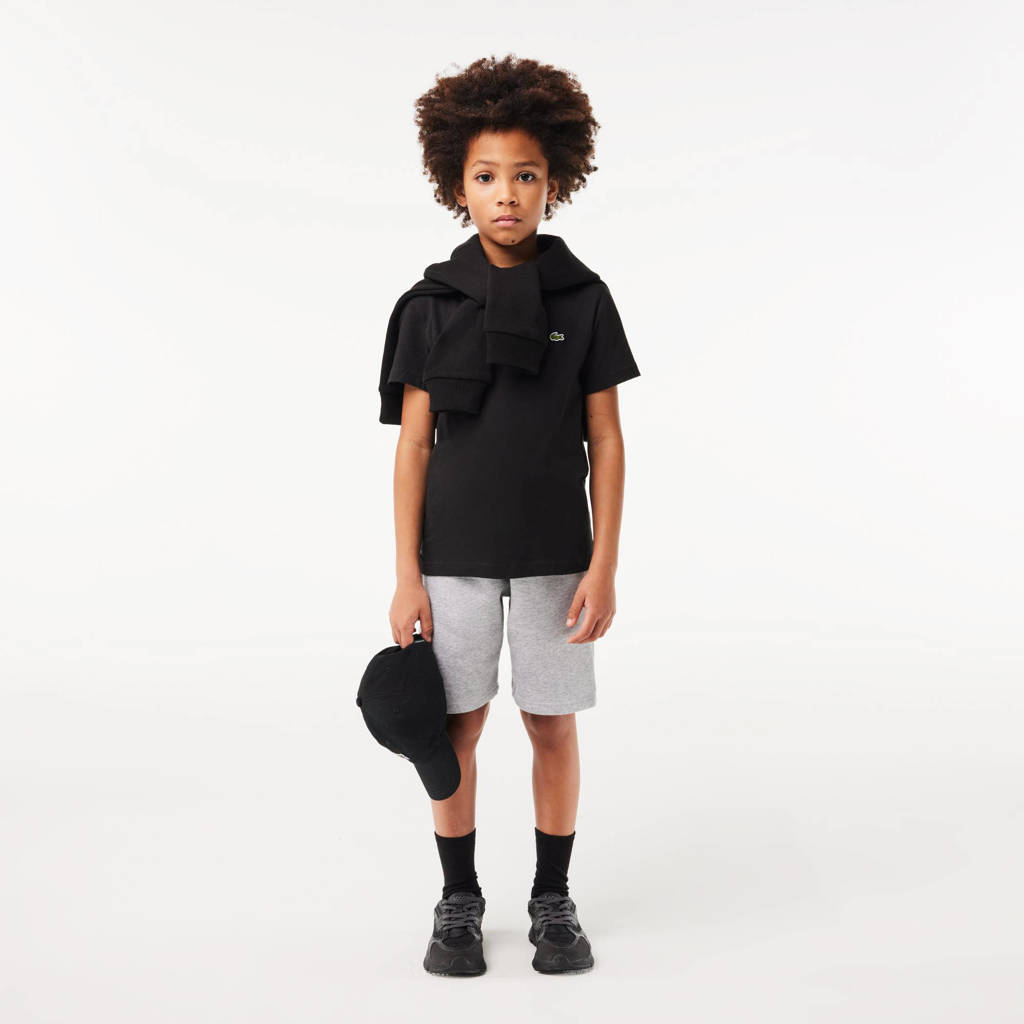 Lacoste T-shirt met logo zwart