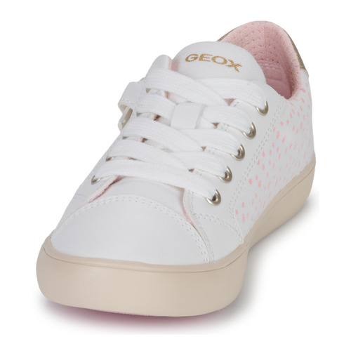 Geox - J GISLI GIRL B - Blanc / Rose