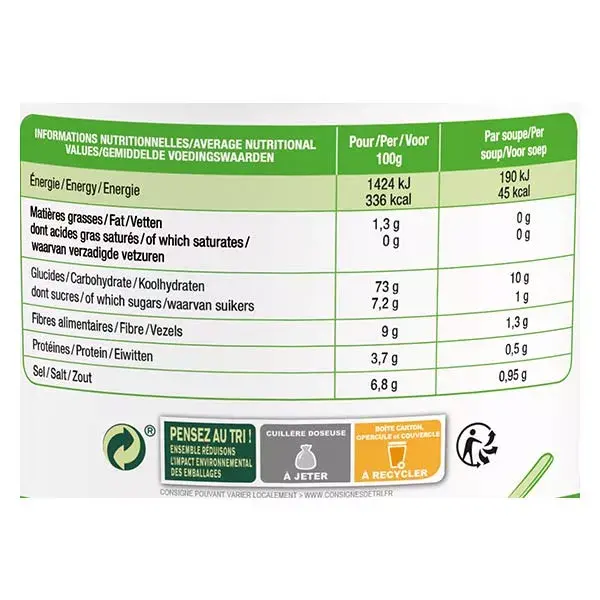 Sopa de Alcachofra Karéléa Slimming Soups 300g