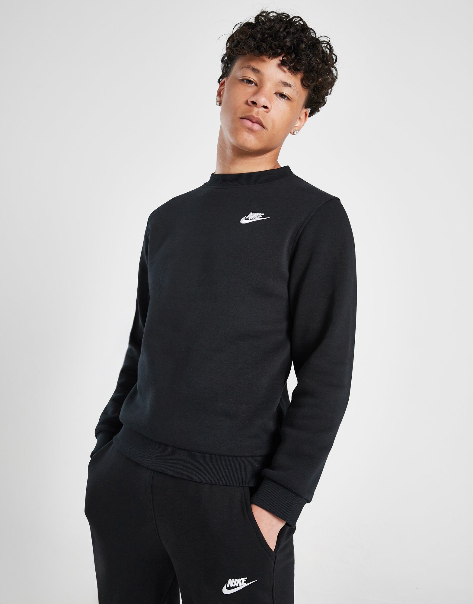 Nike Sportswear Club Fleece Crew Sweatshirt Junior