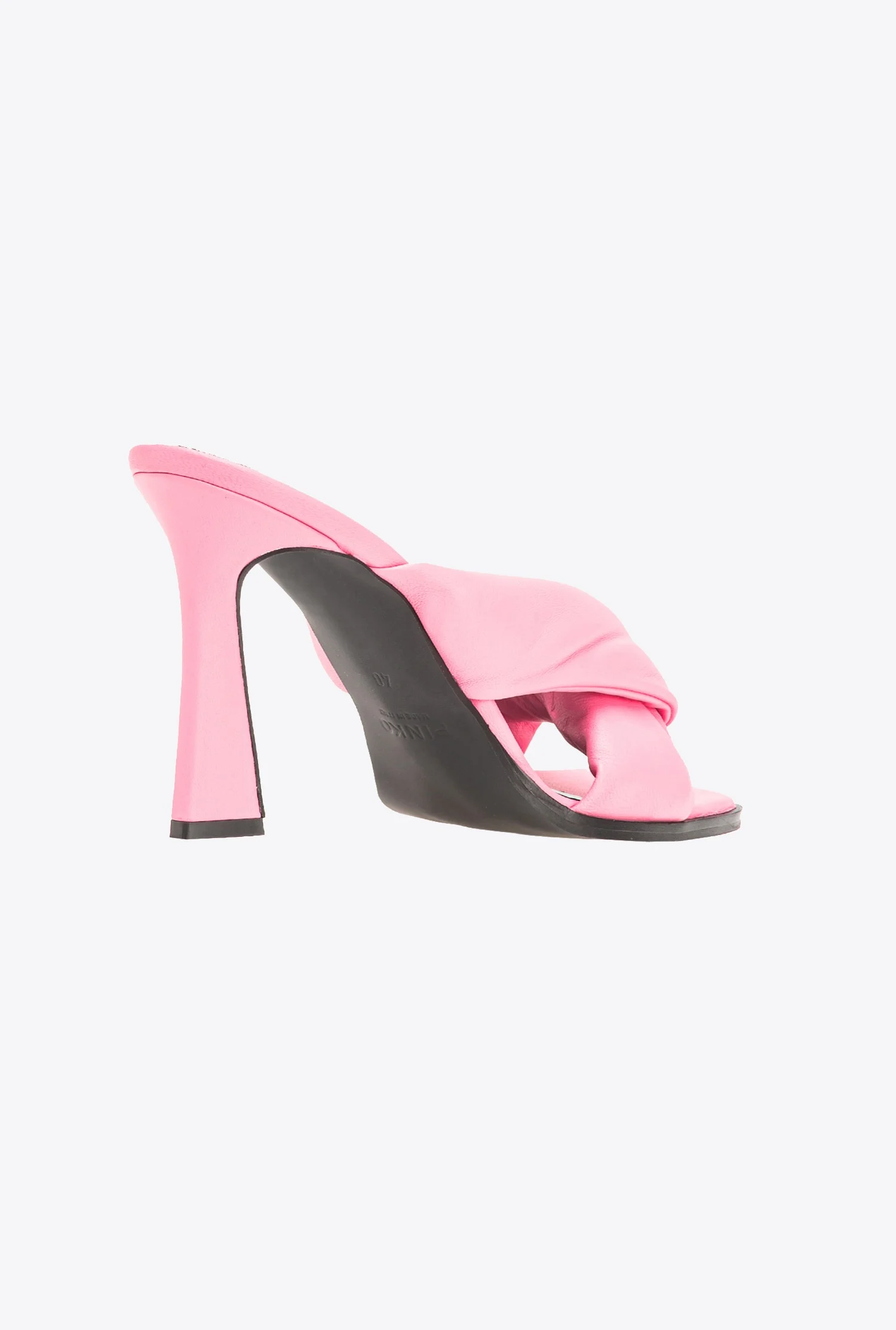 Mules à talon | Rose