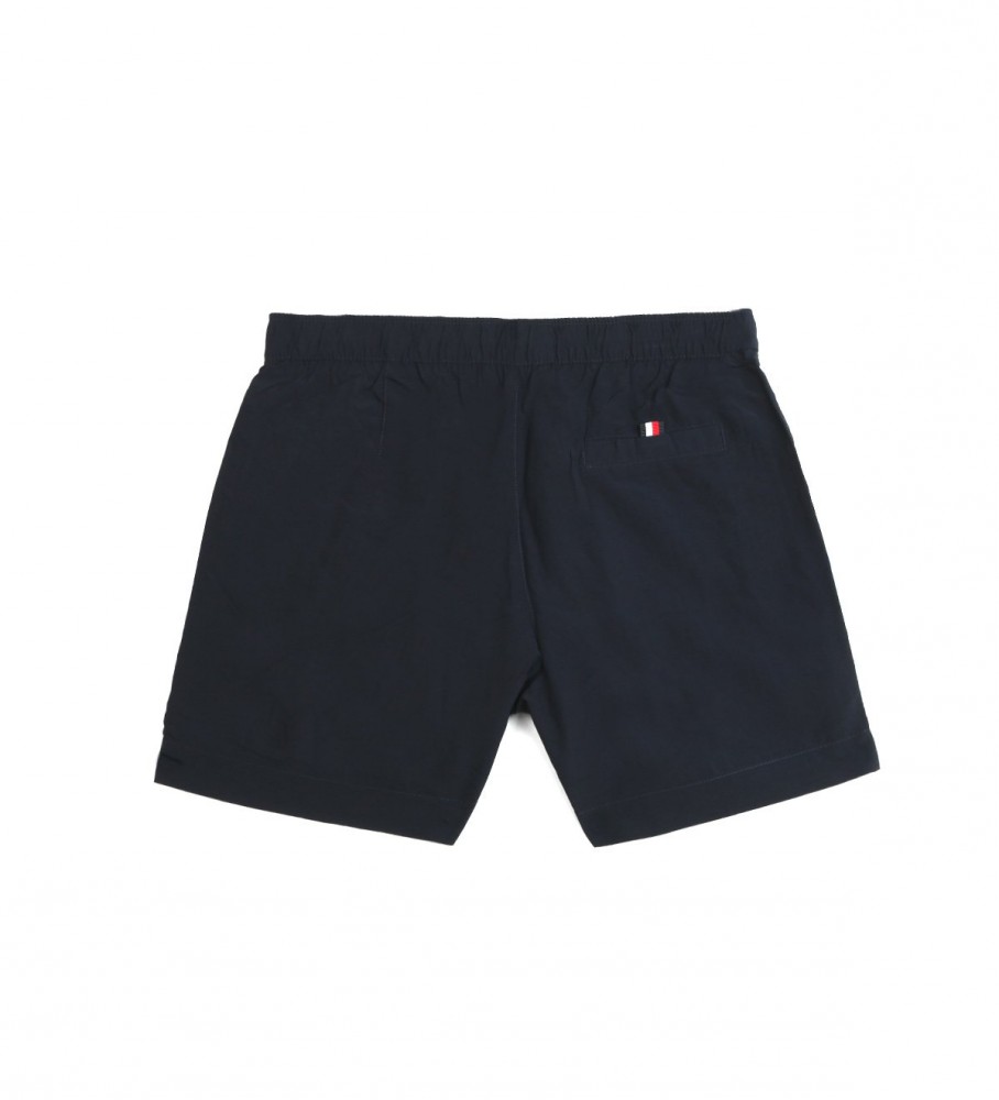 Maiô Tommy Hilfiger tamanho médio com estampa da bandeira azul marinho
