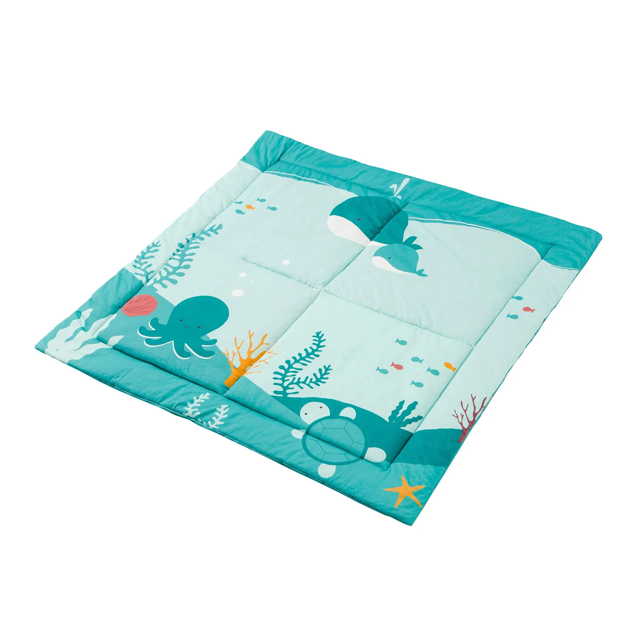 LittleBigFriends Tapis de Jeu Réversible - Océan